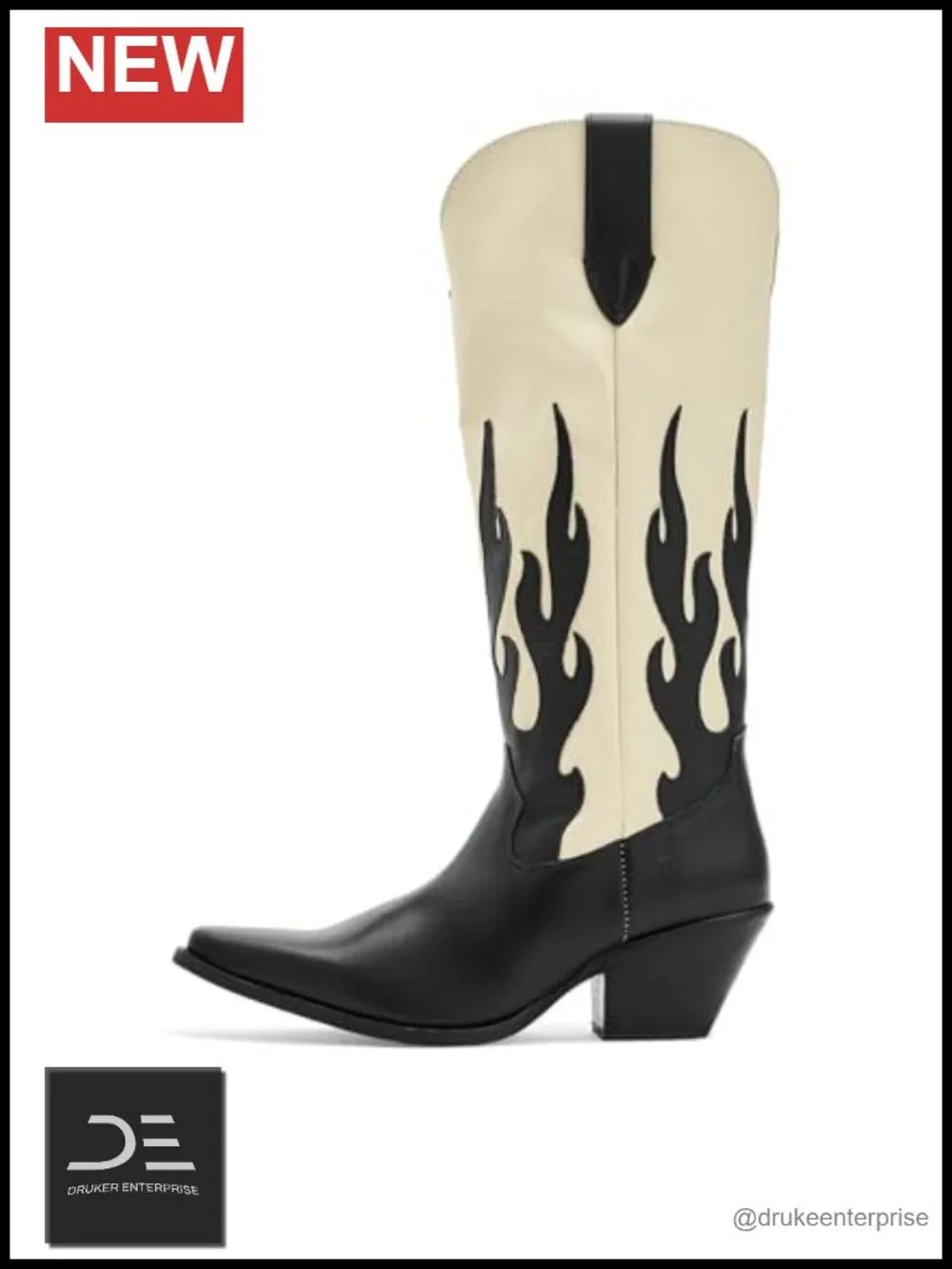 Dingo Leather Over the Knee Boots Mid Heel Cushion Comfort